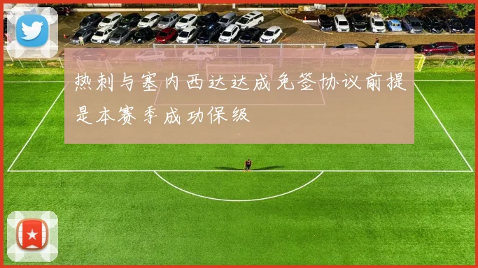 热刺与塞内西达达成免签协议前提是本赛季成功保级